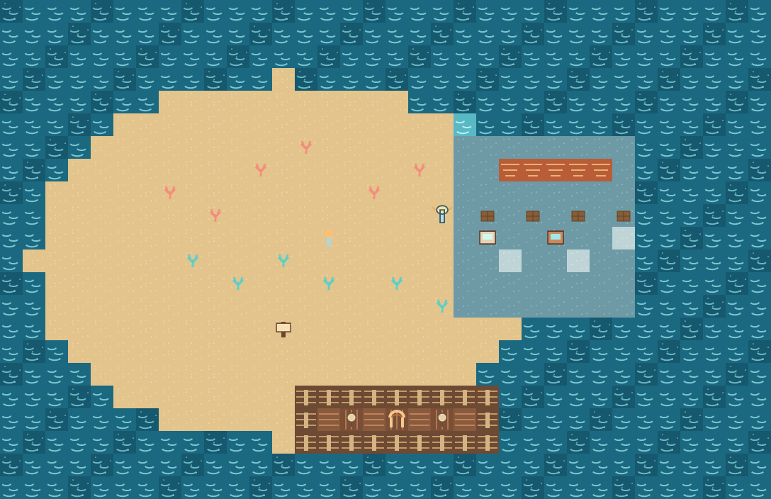 研究台与实验棚