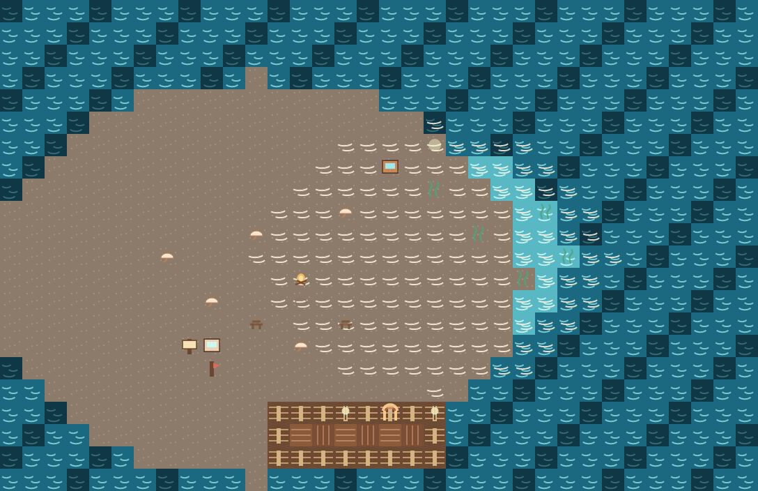 篝火湾与月潮话题台