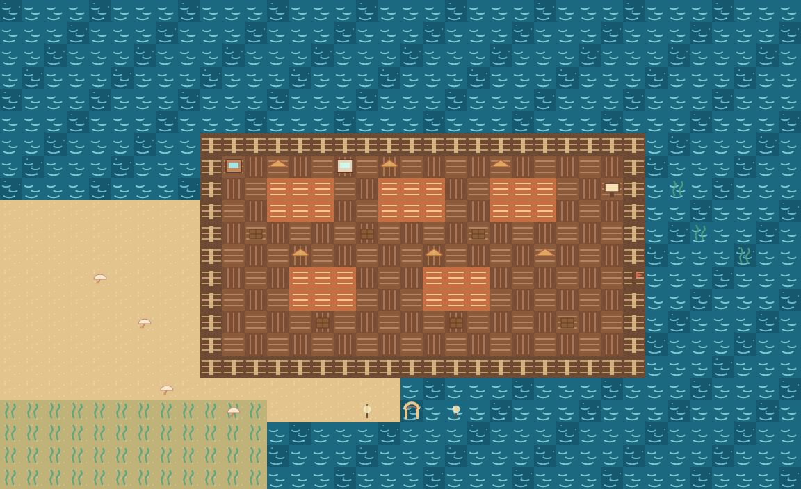 摊位街与配对柜台